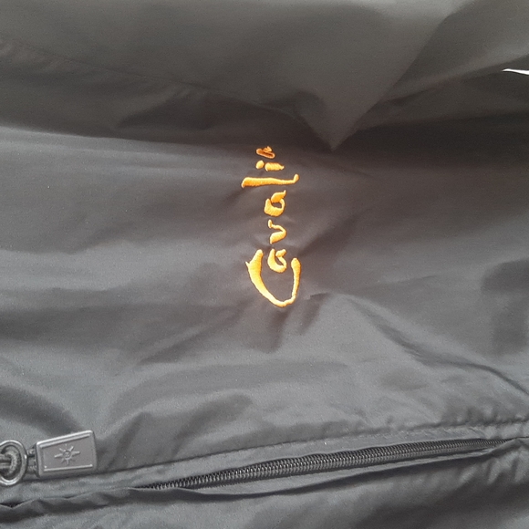 Men's North End Cavalia Black Embroidered Windbreaker Light Jacket Size S - Picture 2 of 11